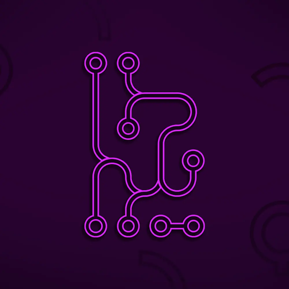 Uzavřená smyčka z linek ve hře Infinity Loop