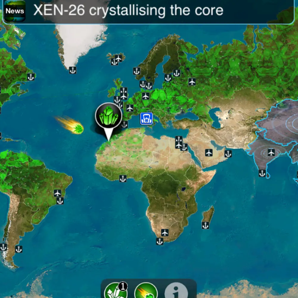 Obrazovka vývoje vlastností ve hře Plague Inc.